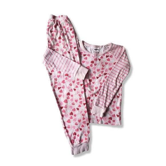 Gymboree 7 Hearts Pajamas Girls PJ - Picture 1 of 3